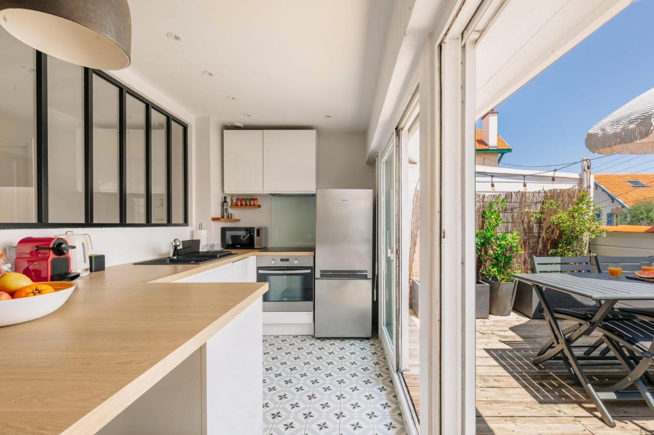 Little Bibi Terrace - Cote Des Basques And Private Garage Appartement Biarritz Buitenkant foto